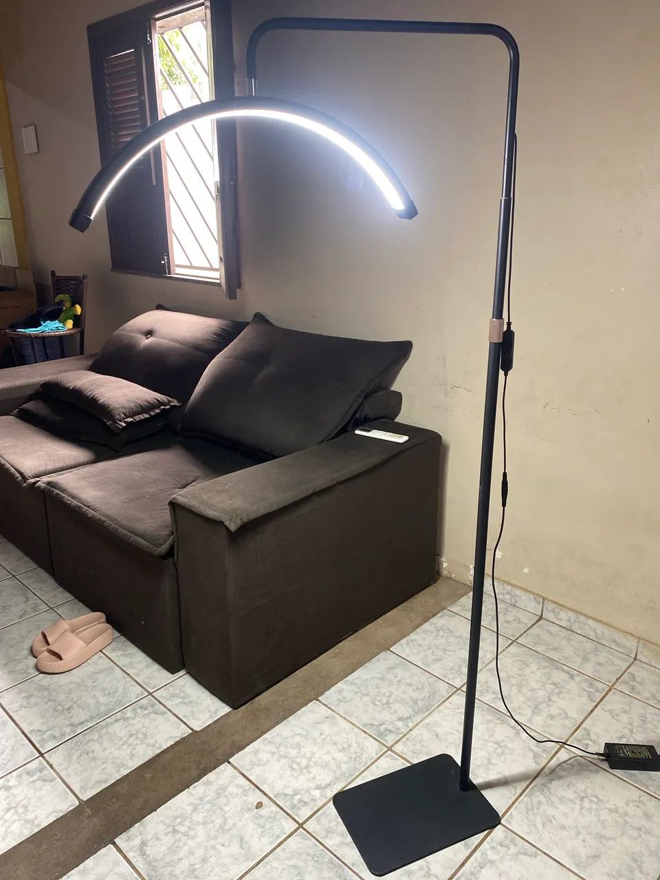 Vendo luminária meia lua - Foto 2