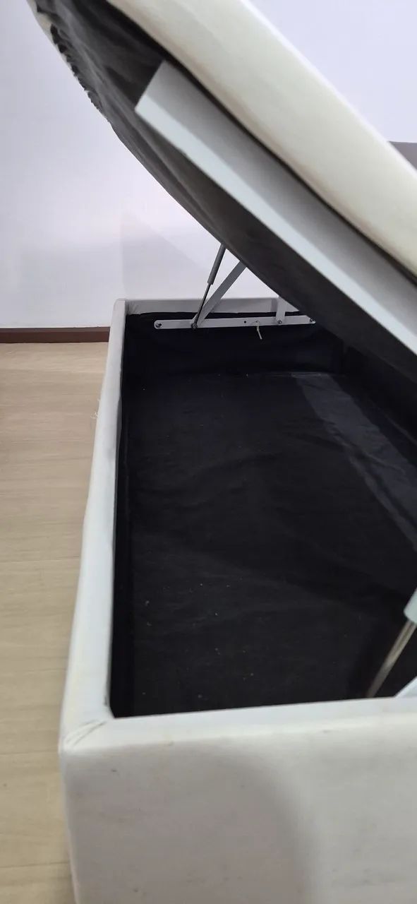 Cama baú solteiro com colchão  - Foto 4