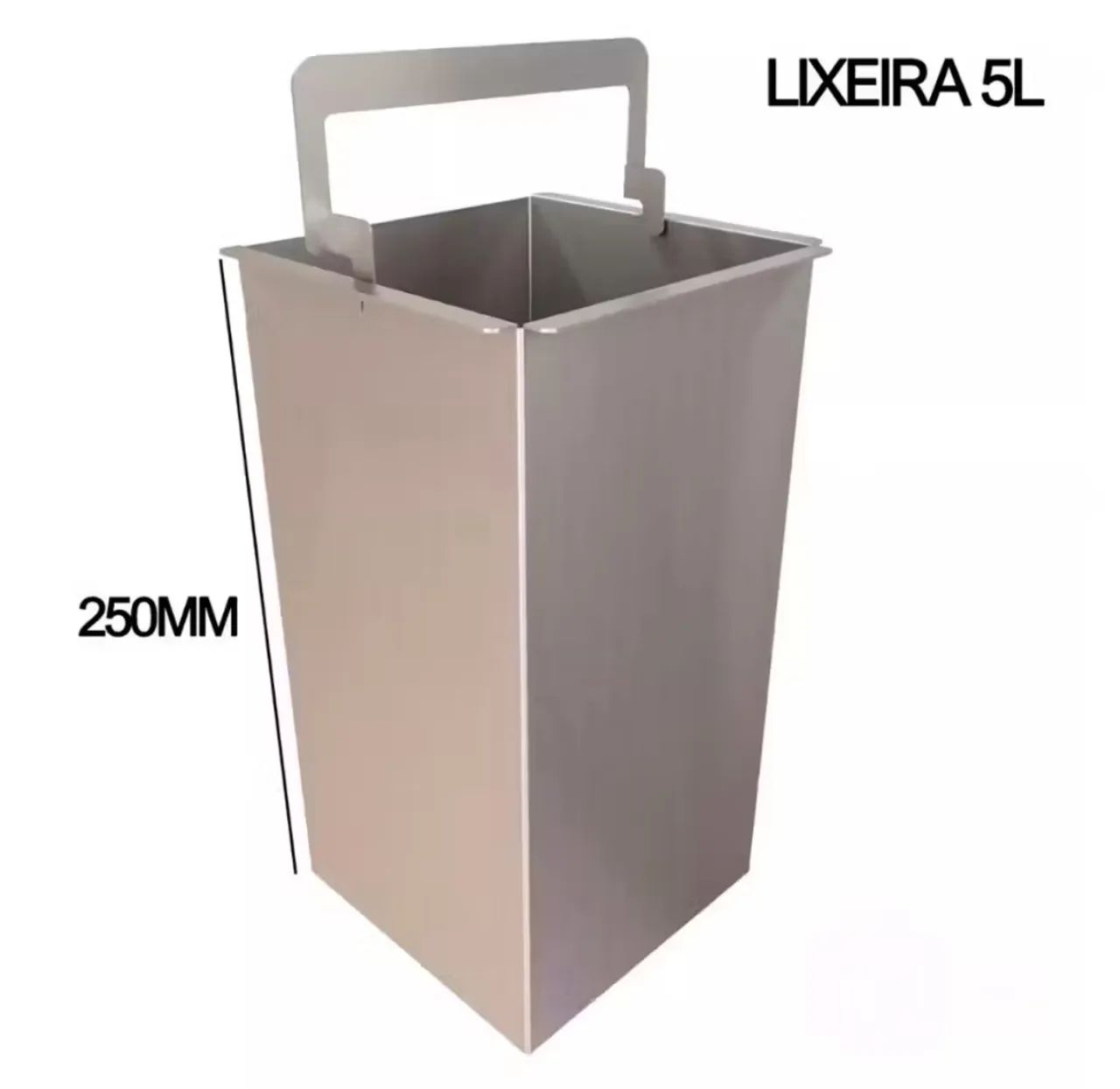 Lixeira de embutir - Foto 3