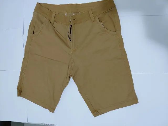 Bermuda Marfim - Tamanho 46