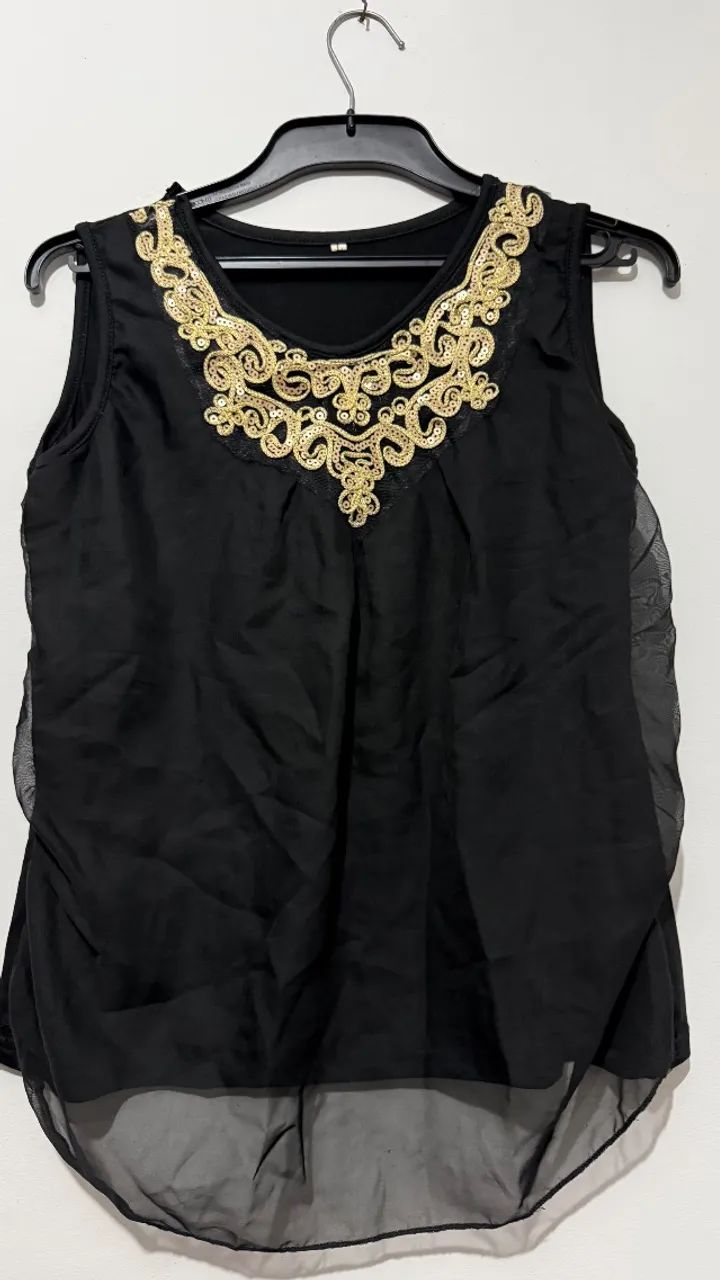 Kit 2 blusas com bordado - Foto 2