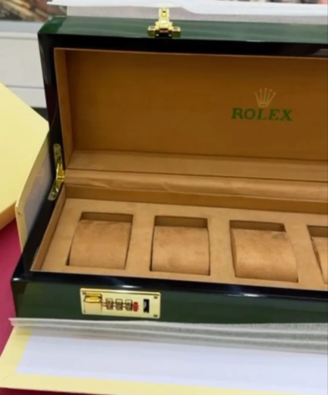 Caixa Rolex 5 lugares Luxo - Foto 2