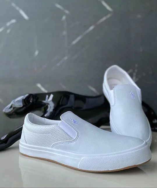 Tenis Branco Novo Masculino