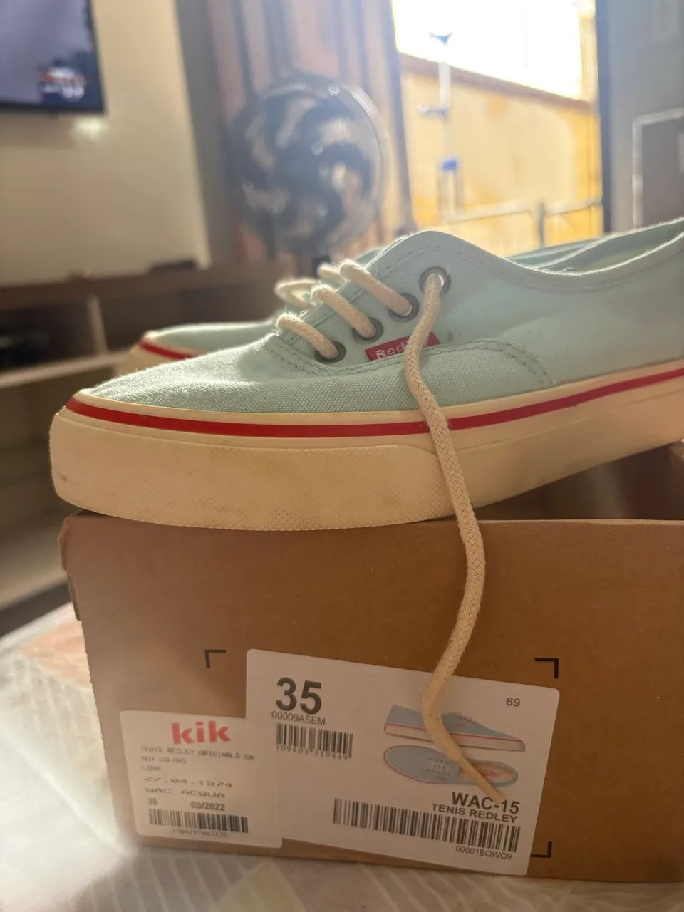 Tênis Readley Azul claro