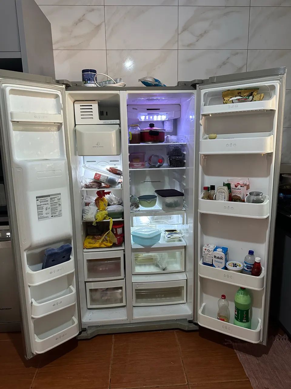 Geladeira side by side LG - Geladeiras e Freezers - Jardim Bela