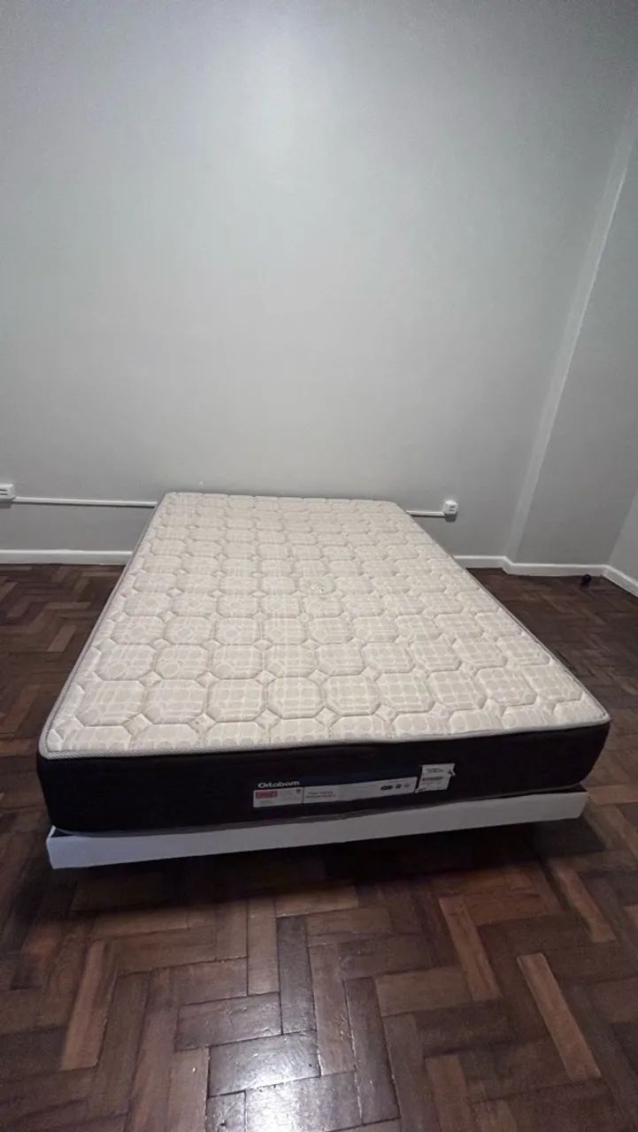 Box + colchão de casal ortobom  - Foto 3