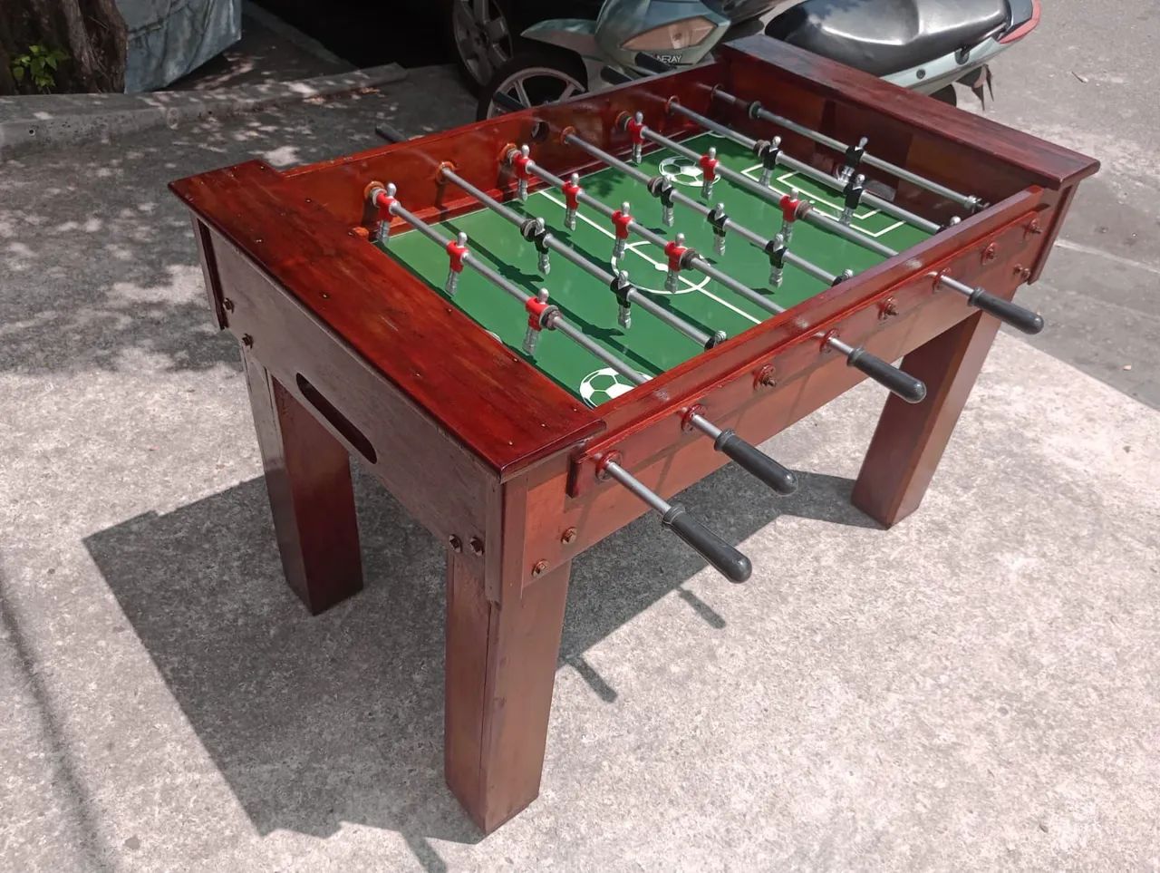 Mesa de totó.