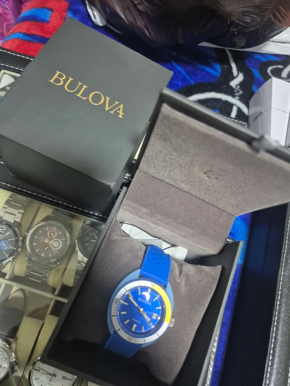 Bulova Snorkel Blue Tang NOVO - Foto 5