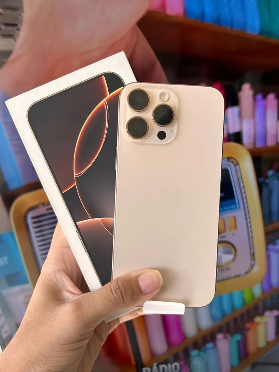 iPhone 16 pro Max 256gb garantia em loja