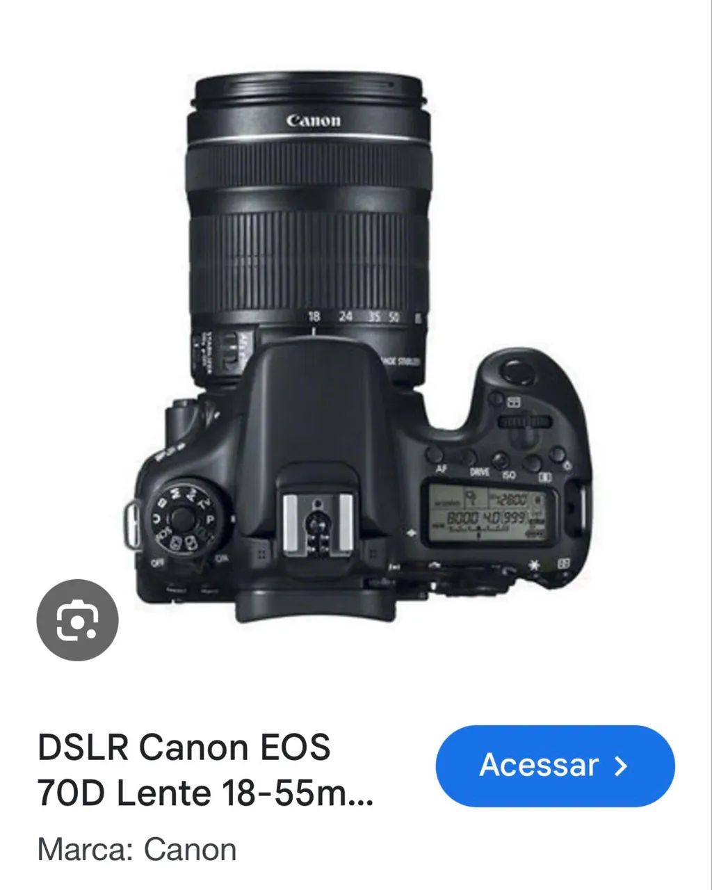 Vendo câmera em ótimo estado  - Foto 2
