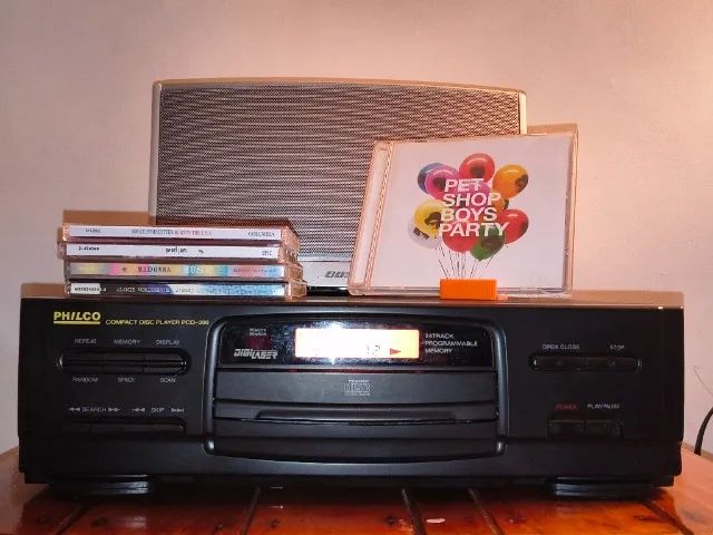 CD Player de mesa Philco PCD-200 - funcionando 100% - Foto 2