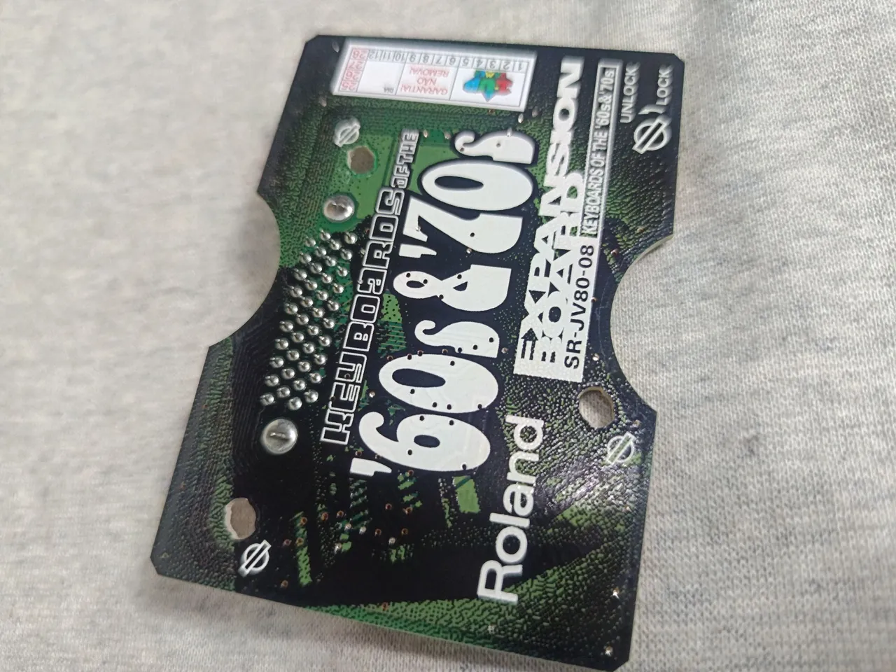 placa de expansao roland