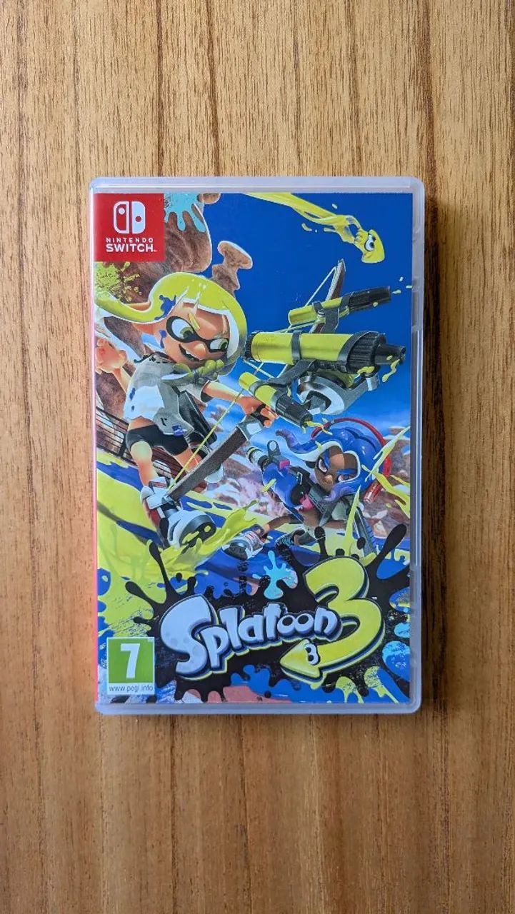 Splatoon 3 - Nintendo Switch - Jogos de Vídeo Game - Higienópolis Splatoon 3 - Nintendo Switch - Jogos de Vídeo Game - Higienópolis