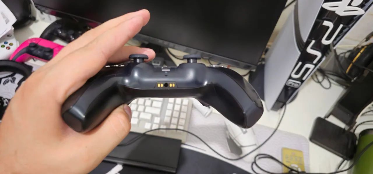 Controle de ps5 preto - Foto 4