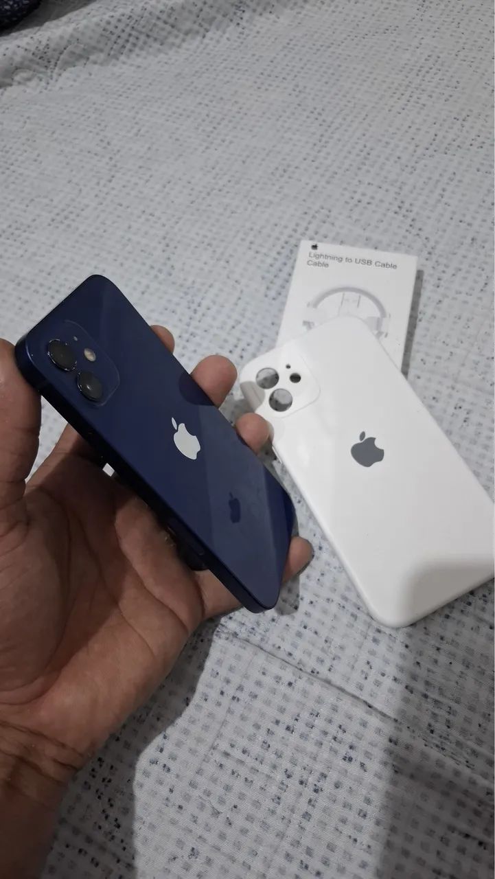 iPhone 12 Azul 64Gb Todo originalll - Foto 3