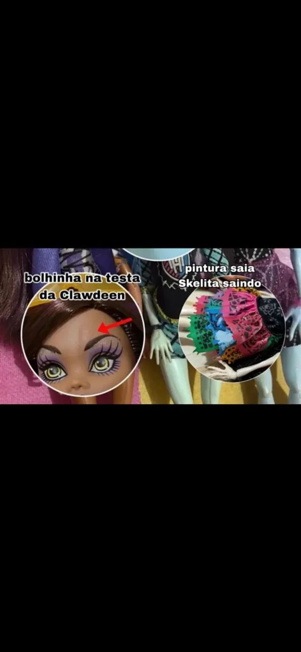 2 monster high Clawdeen e Skelita  - Foto 4