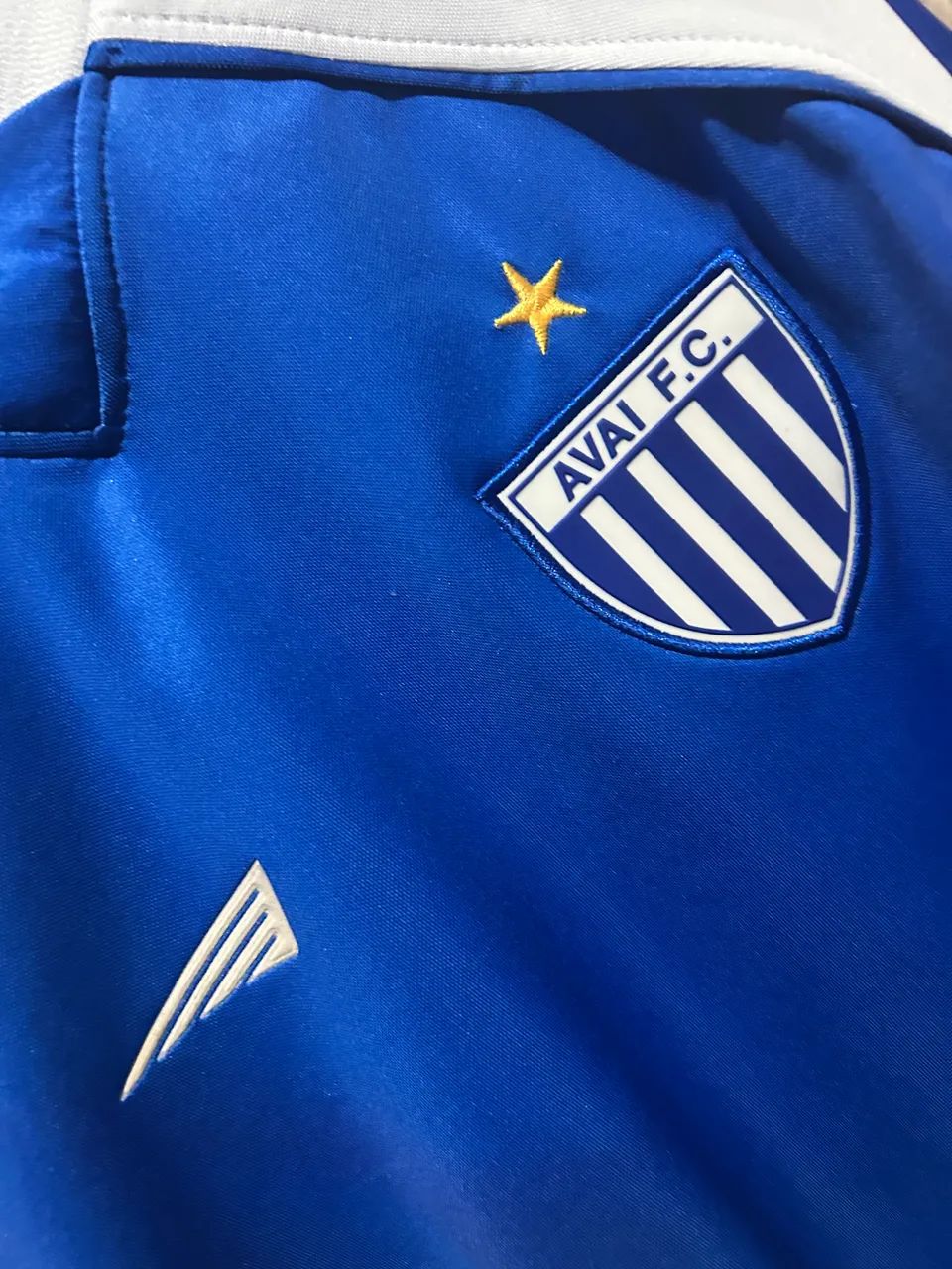 Camiseta Avai Azul - Manga Longa - Foto 2