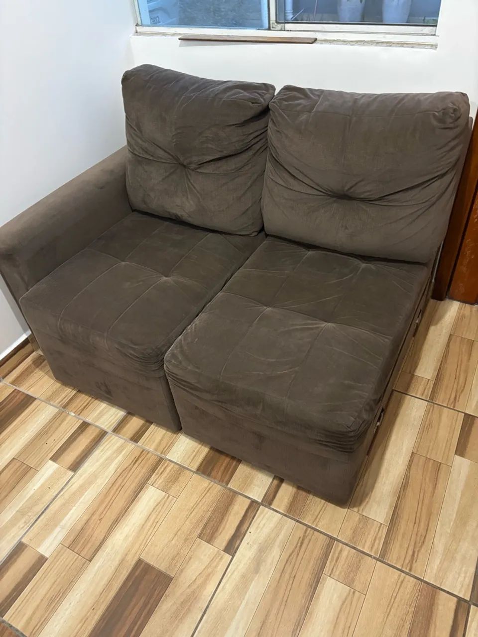 Sofá retrátil 2 lugares