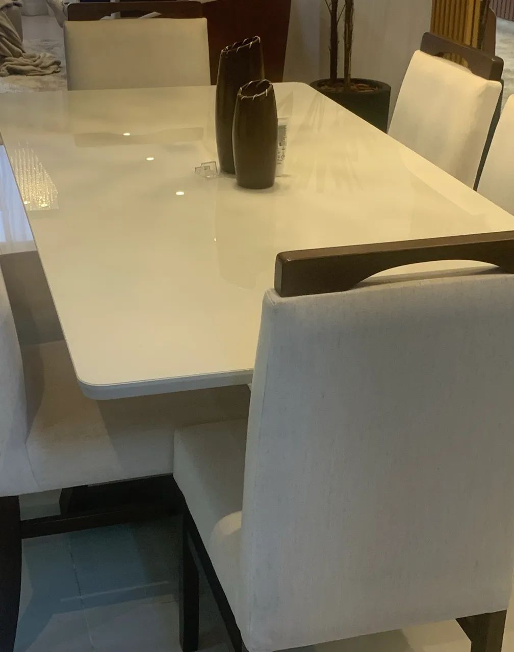 Vendo mesa com 6 cadeiras  - Foto 5
