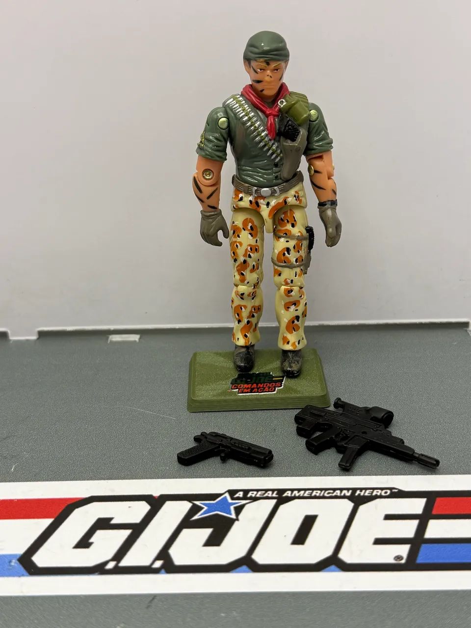 Gi Joe Tunnel Rat Desert Patrol v7 - 2004 - Comandos em ação