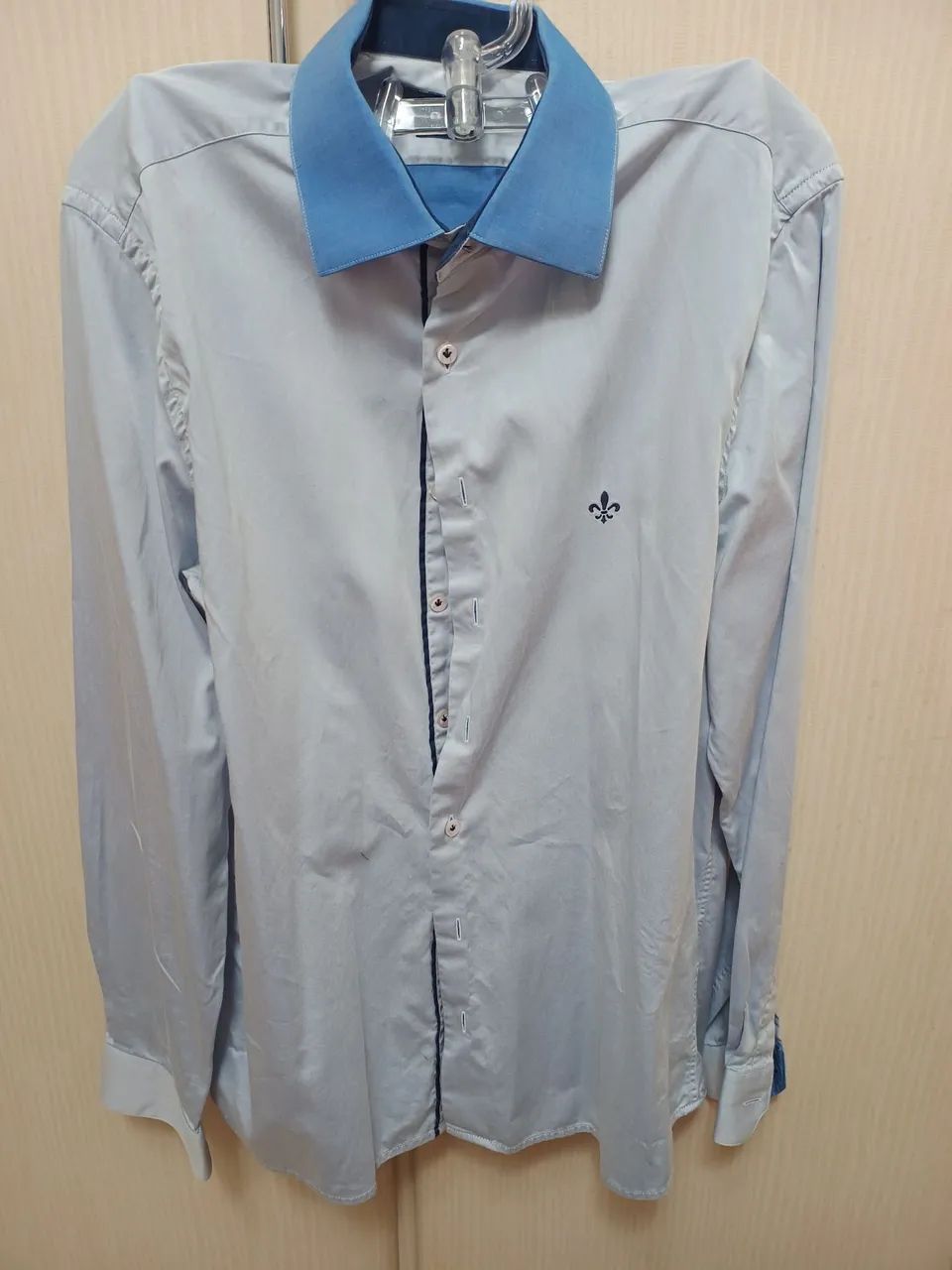 Camisa social manga longa marca Dudalina