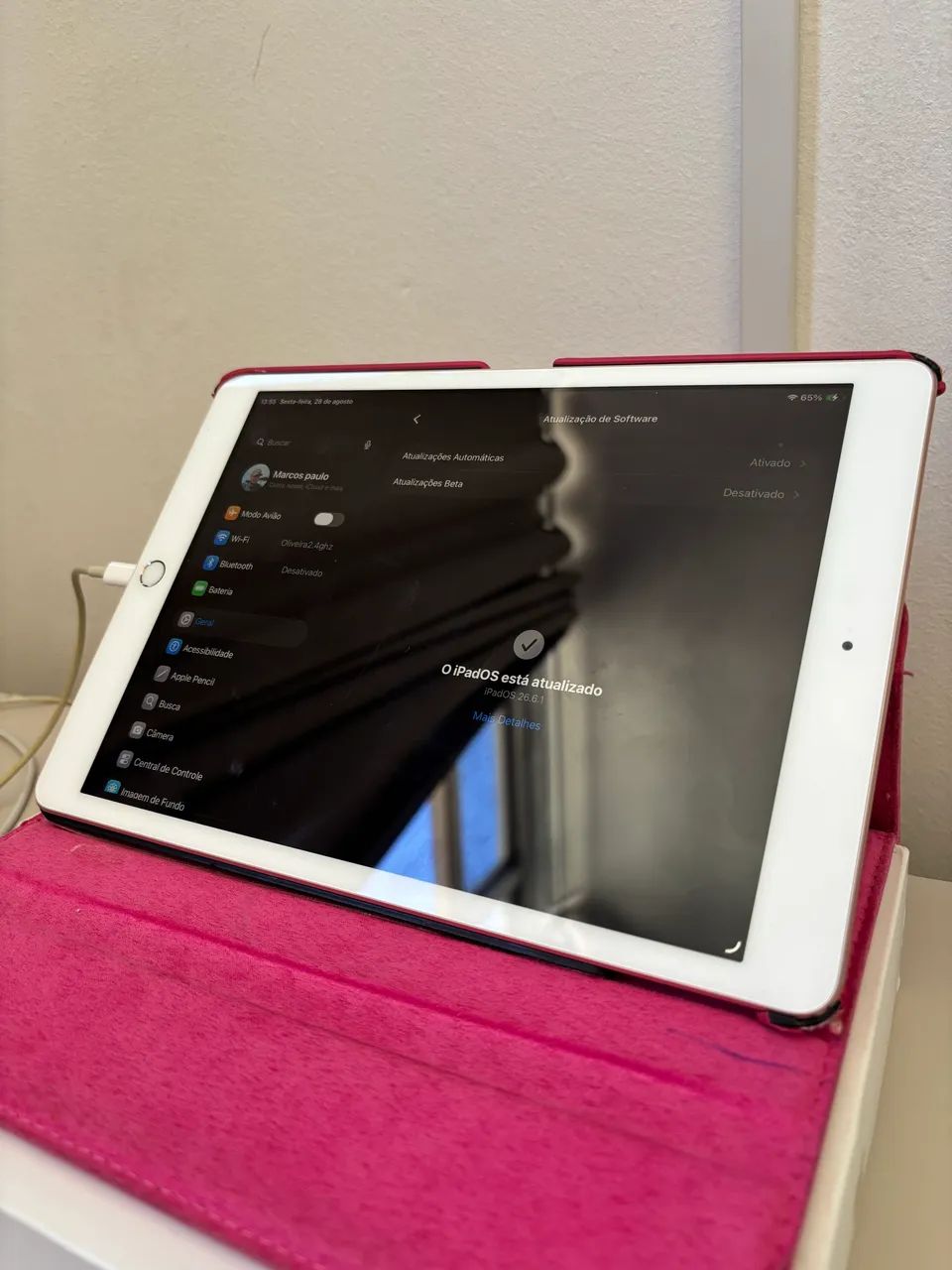     iPad 8 32GB Apple - Original, Conservado e Pronto para Uso - Foto 2