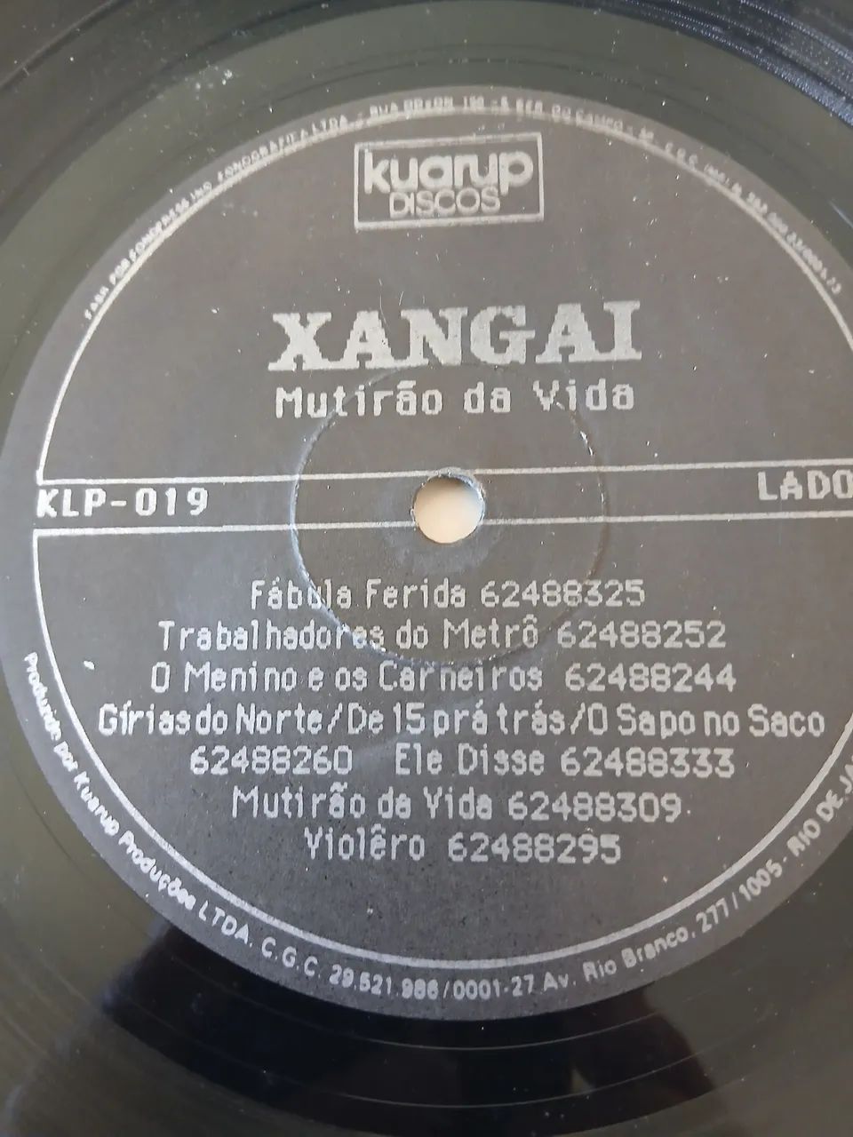 Lp Xangai mutirao da vida usado - Foto 5