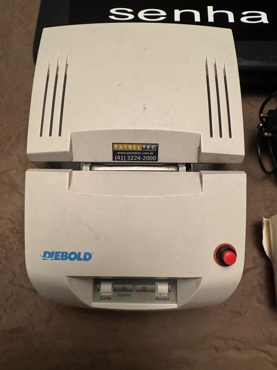 Painel de senha com teclado e impressora  - Foto 3
