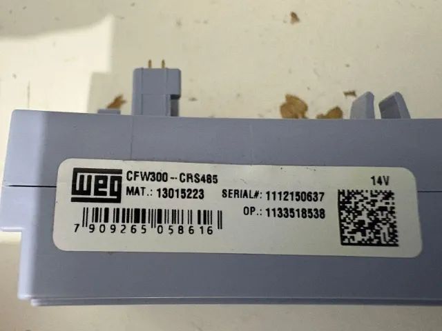 Módulo Comunicação Rs485 Cfw300-crs485 Inversor Cfw300 Weg - Foto 4