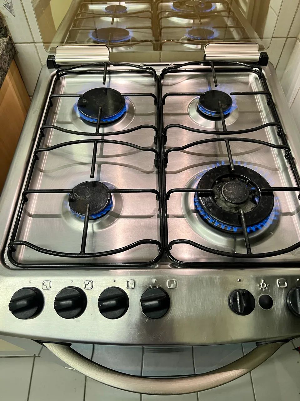 FOGÃO ELETROLUX INOX 4 BOCAS - Foto 3