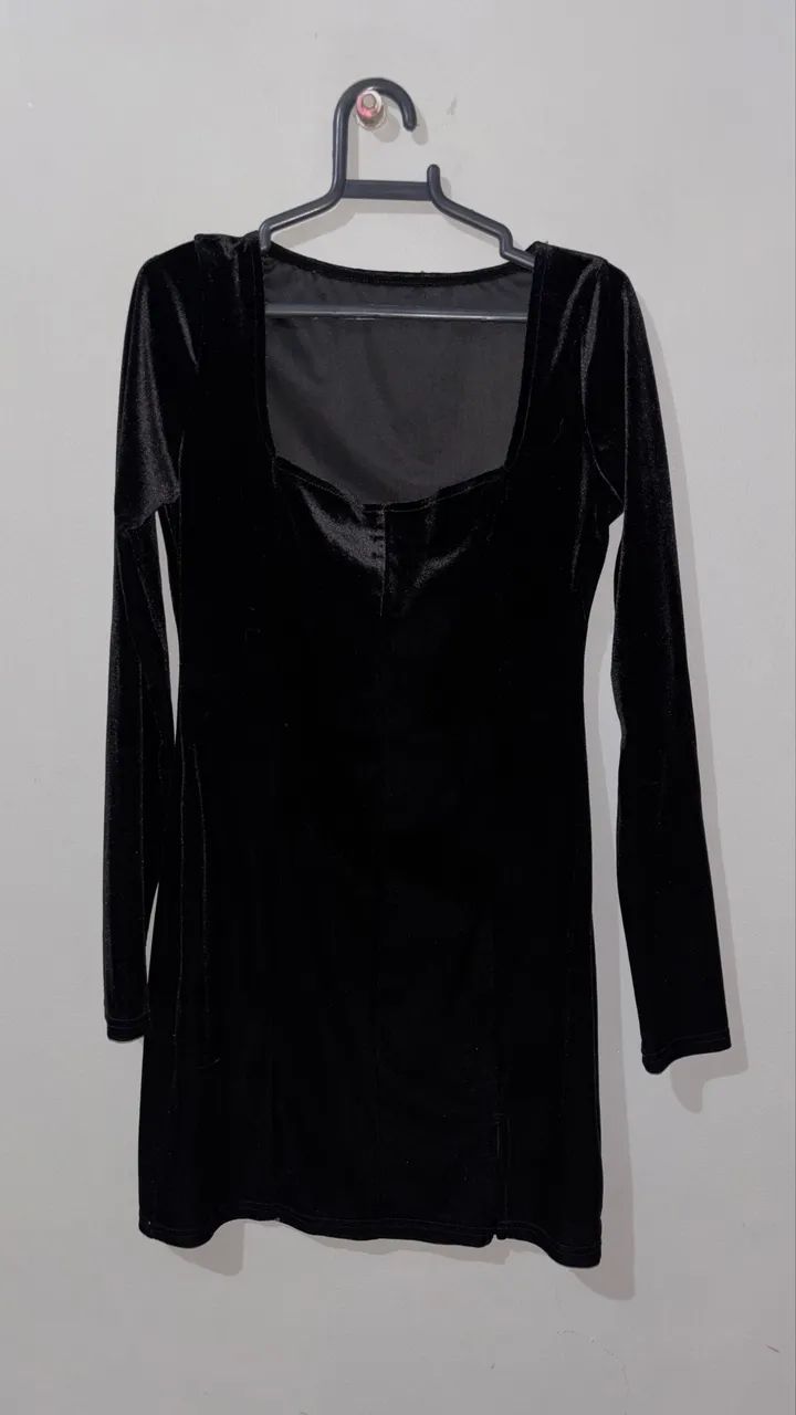 Vestido de veludo P