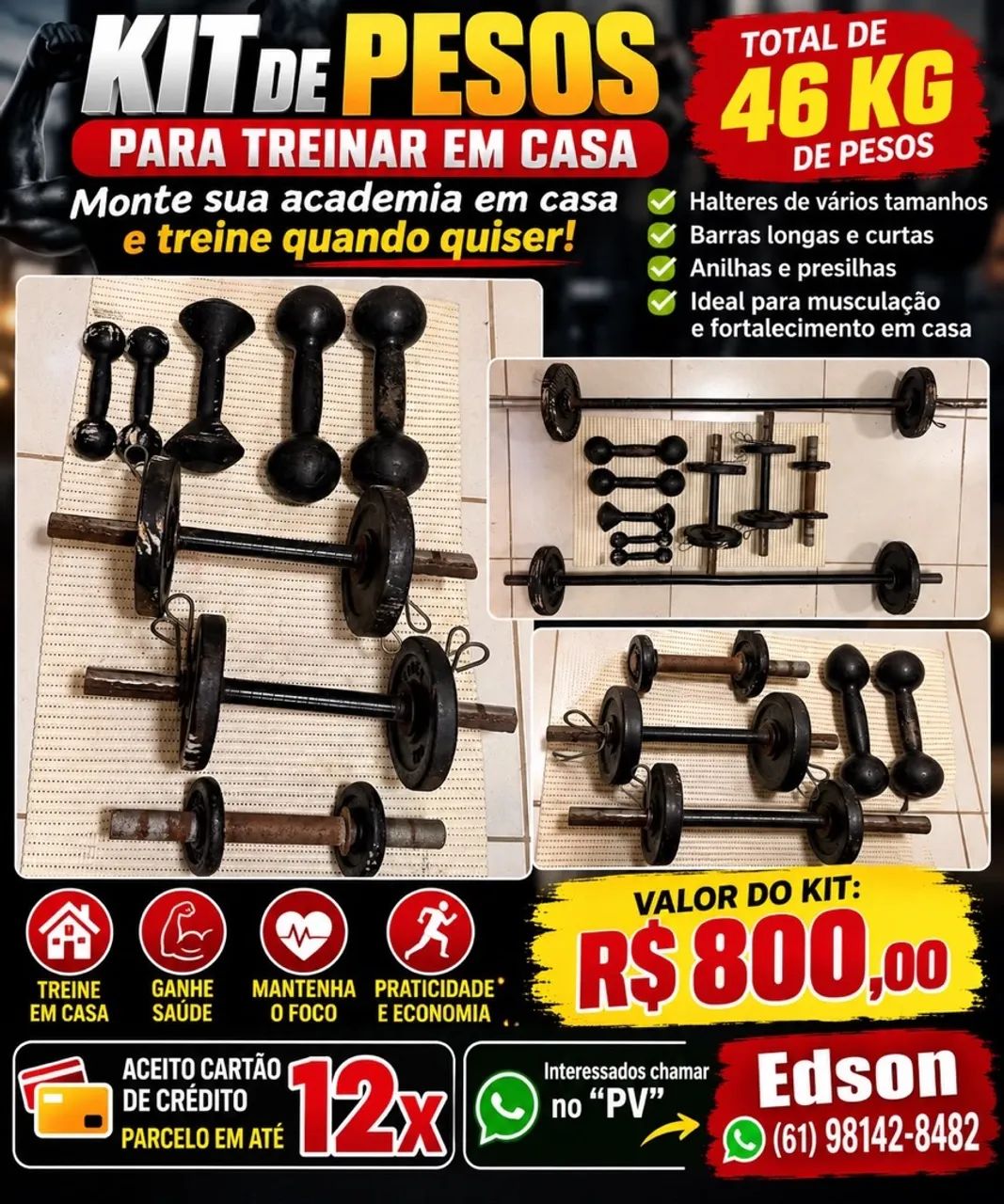  KIT DE PESOS