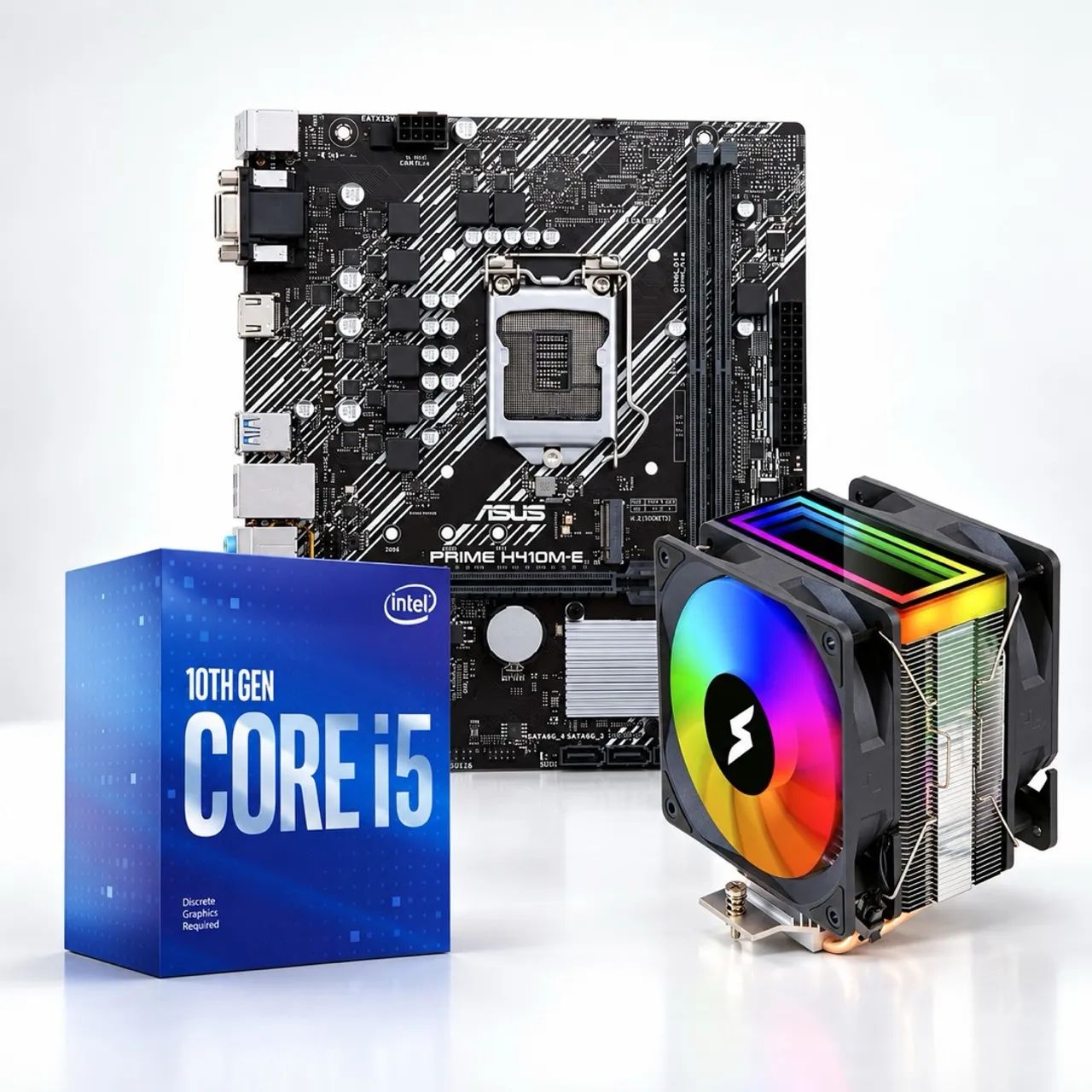  Placa mãe + Processador 