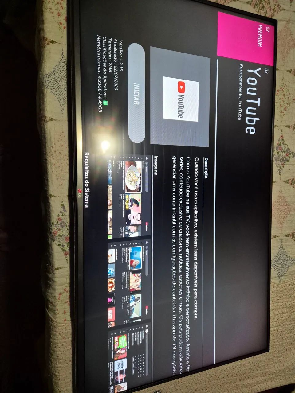Smart TV lg 55UM7470PSA - Foto 2