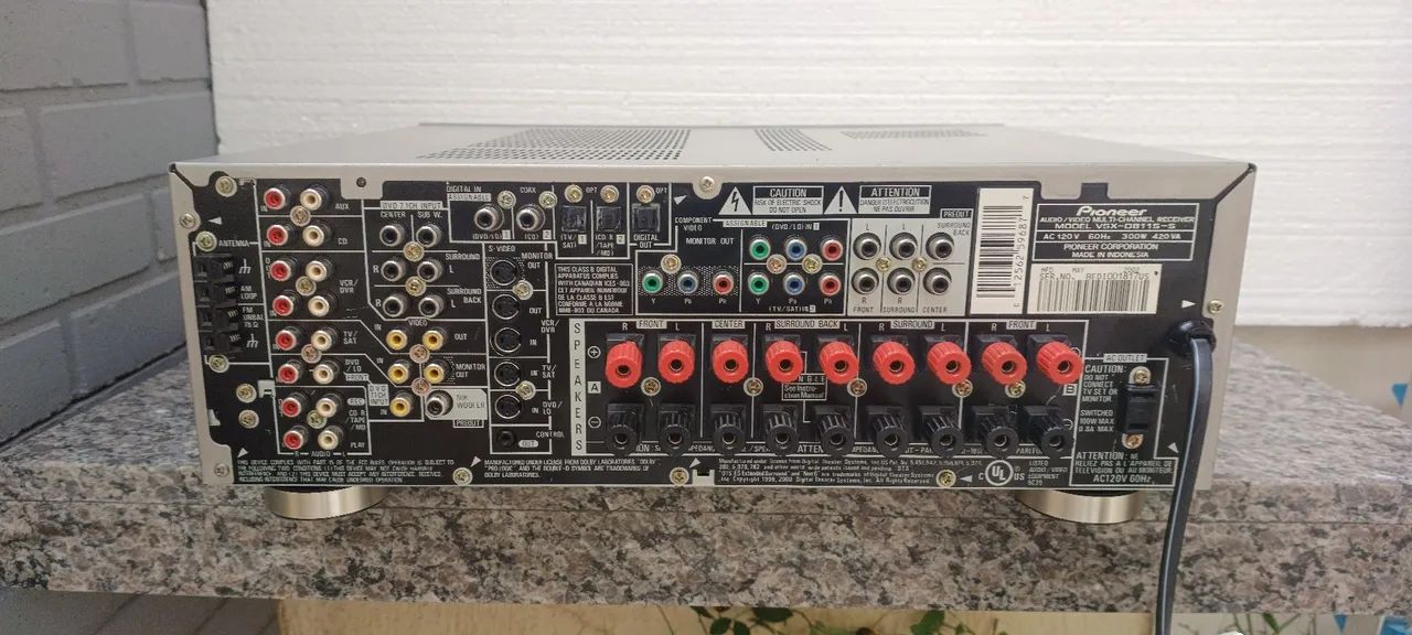 Vendo receiver pioneer vsx_d811s - Foto 5