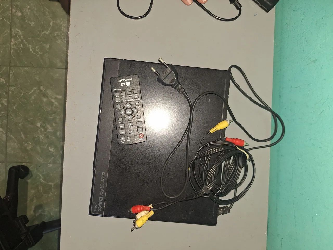 DVD Player LG DP132 - Funcionando + Controle e Cabos - Foto 3