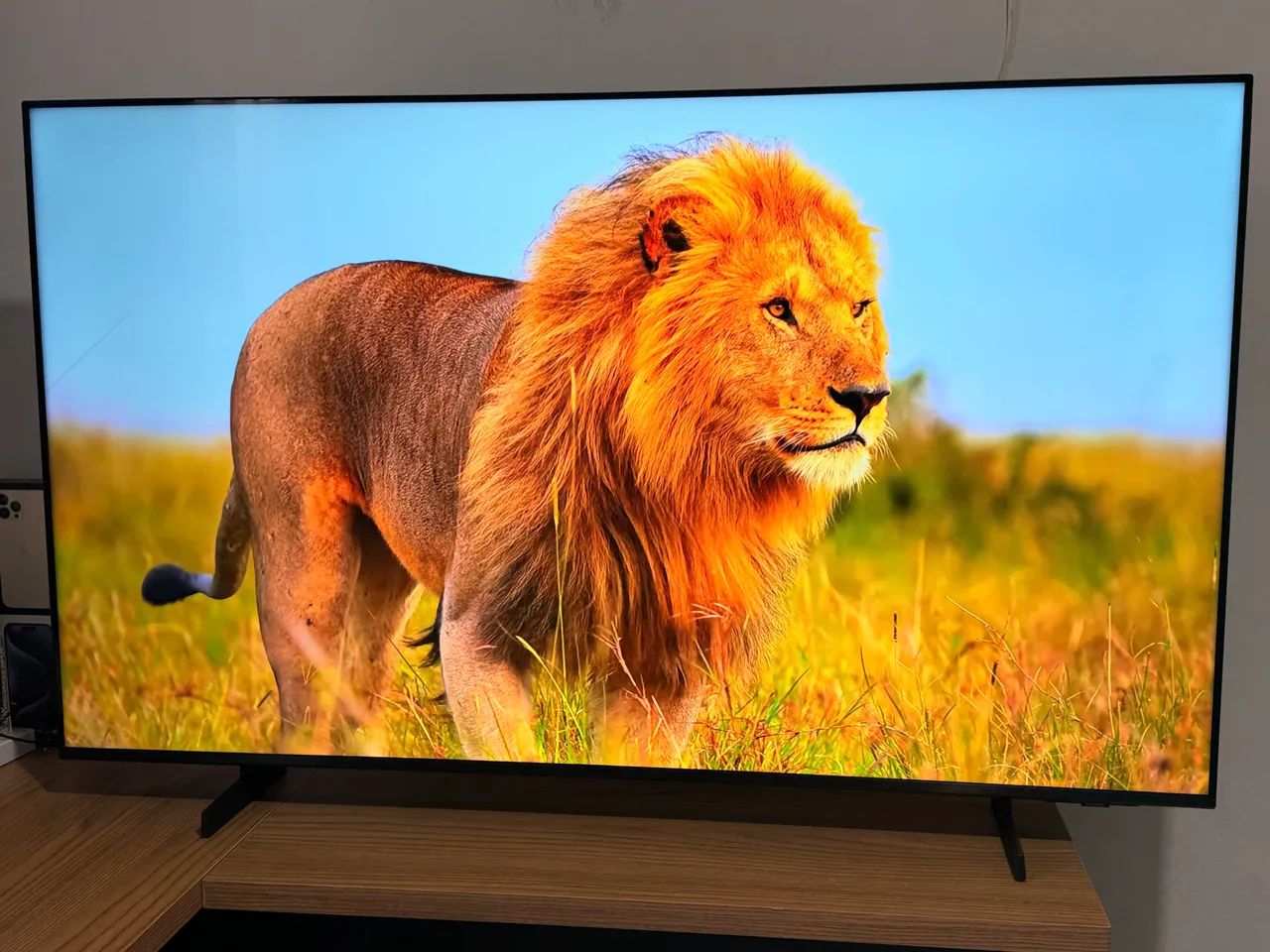 Televisão smart Samsung 58 polegadas crystal com garantia Samsung até 05/2027