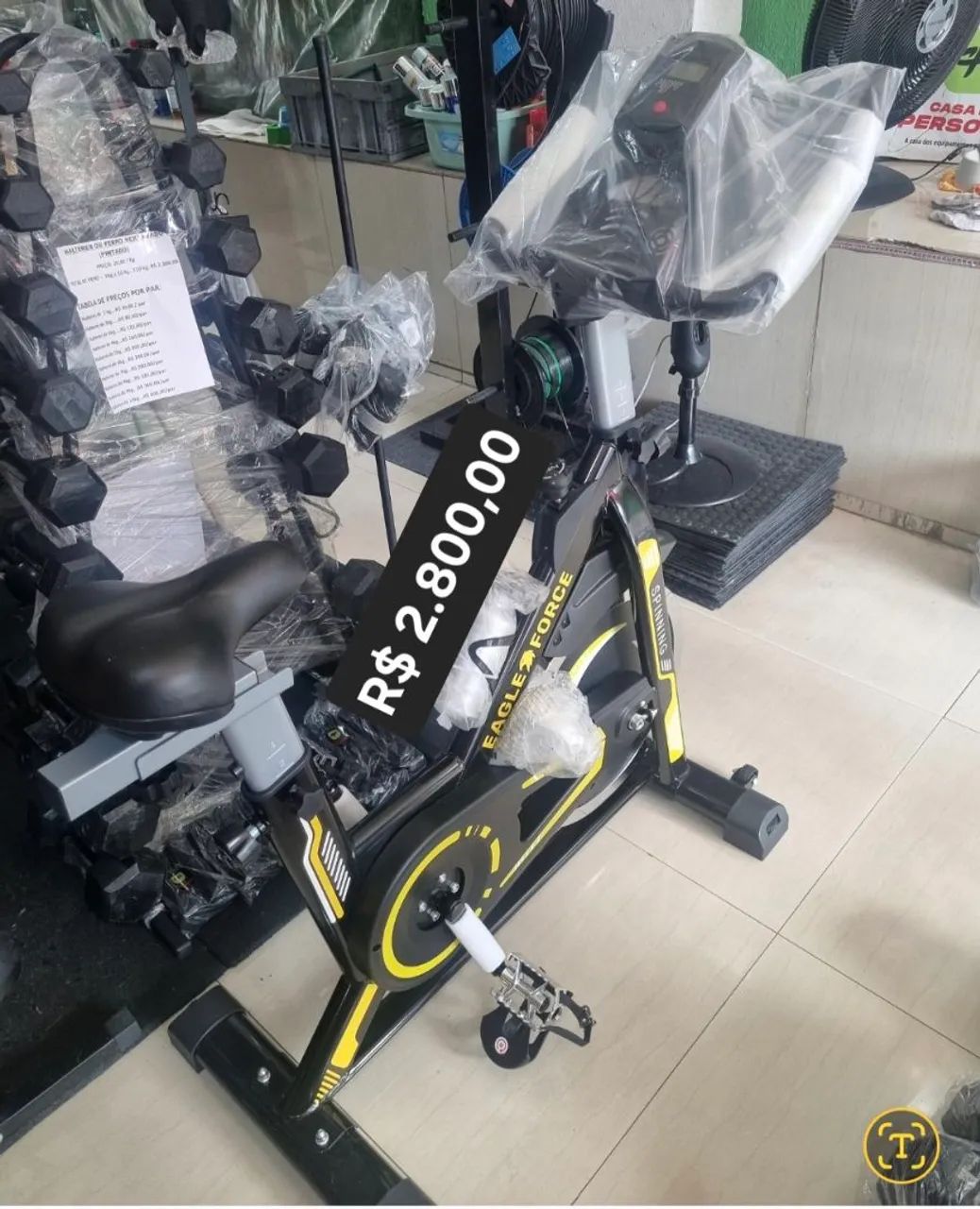 Bicicleta Ergométrica Spinner Profissional  - Foto 5