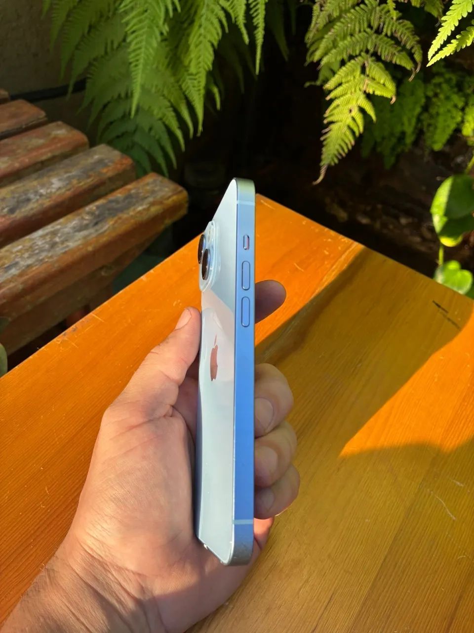 iPhone 14 azul claro- 128GB - Foto 2