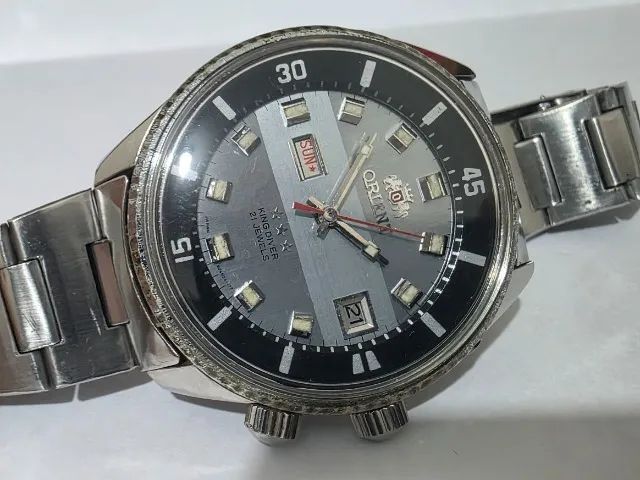 Orient King Diver Antigo Automatico 2 Janelas Calibre 1942 - Foto 2
