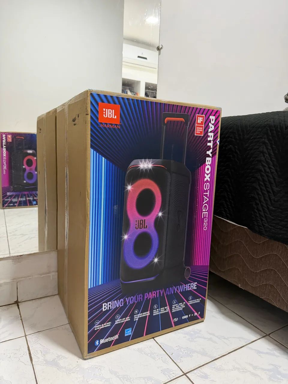 JBL Partybox 320 lacrada