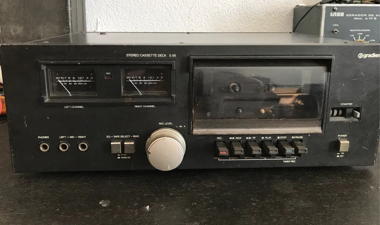 Tape Deck Gradiente S96 (toca fitas)