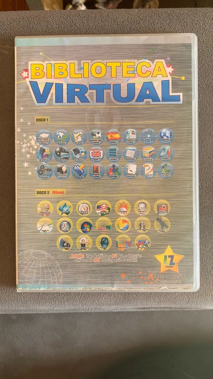 Biblioteca Virtual para estudos e curiosidades