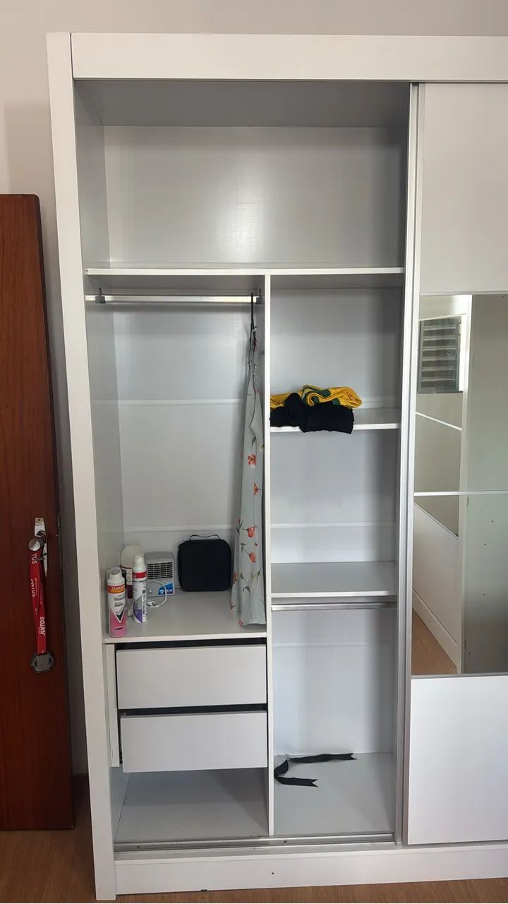 Guarda roupa branco - OPORTUNIDADE  - Foto 4