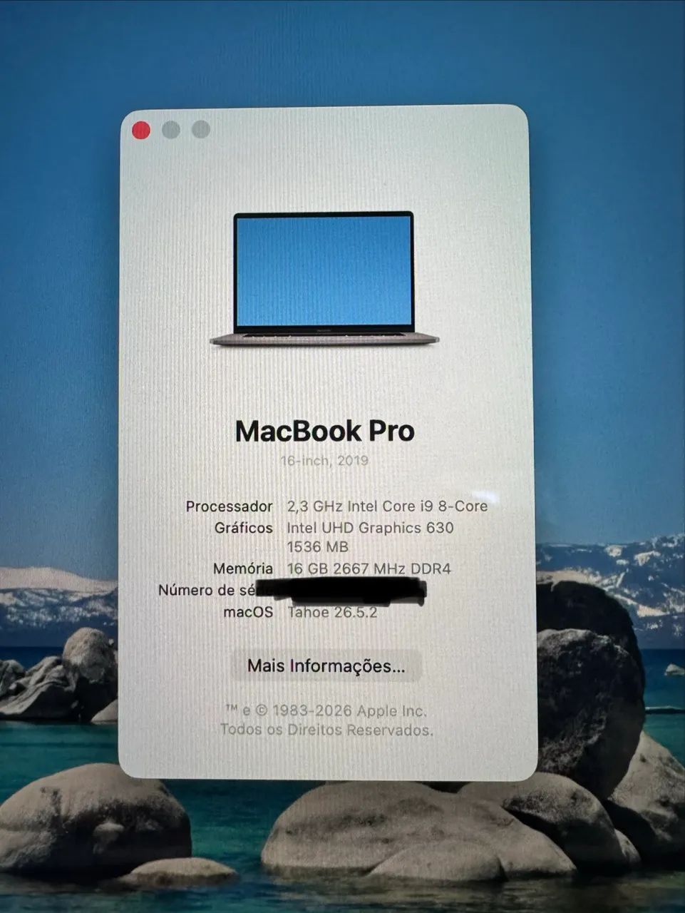 Apple MacBook Pro 16 polegadas Intel core i9 1TB de SSD 16gb RAM - Foto 5