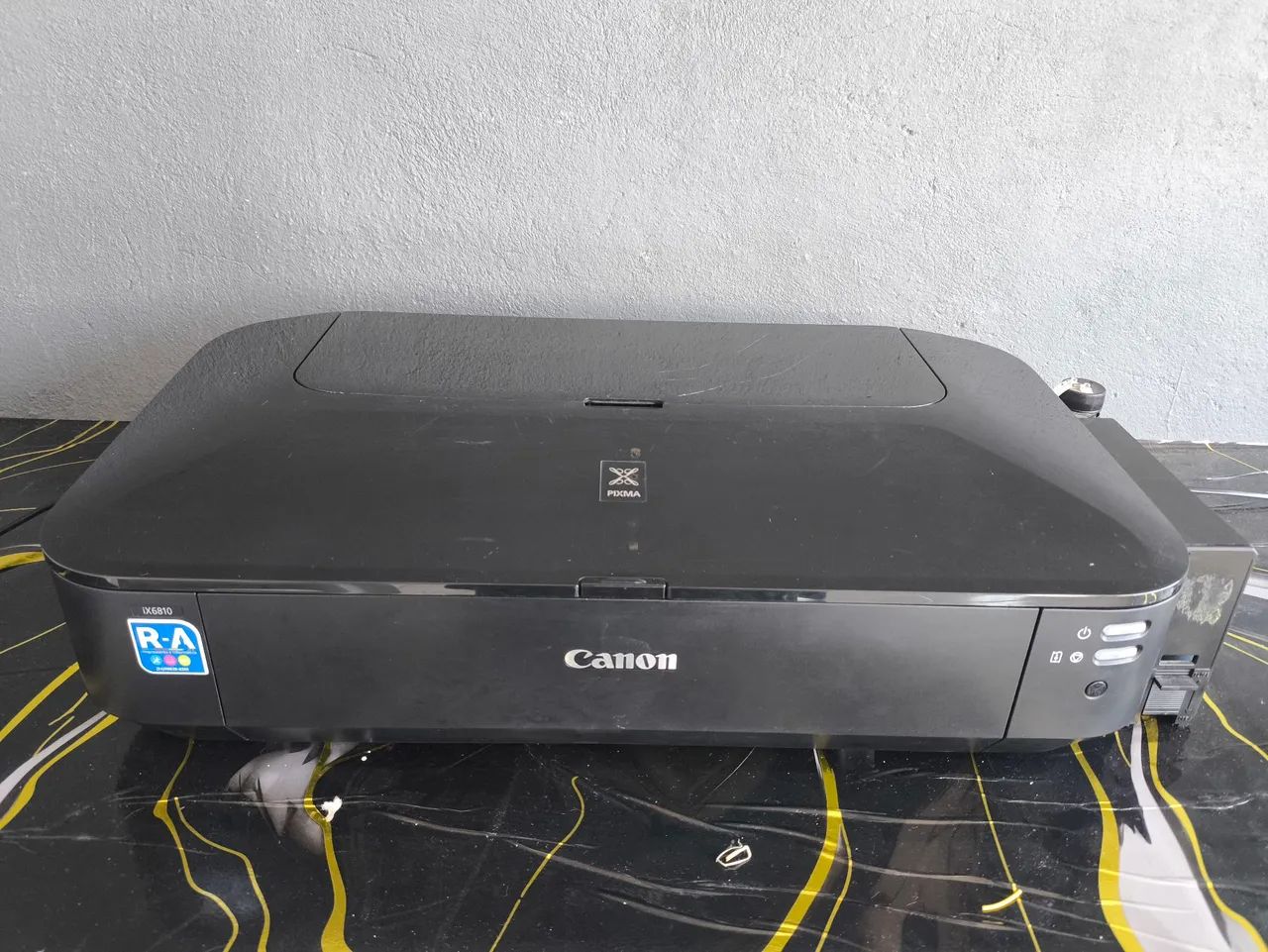 Impressora Canon ix 6810 adptada com bulking