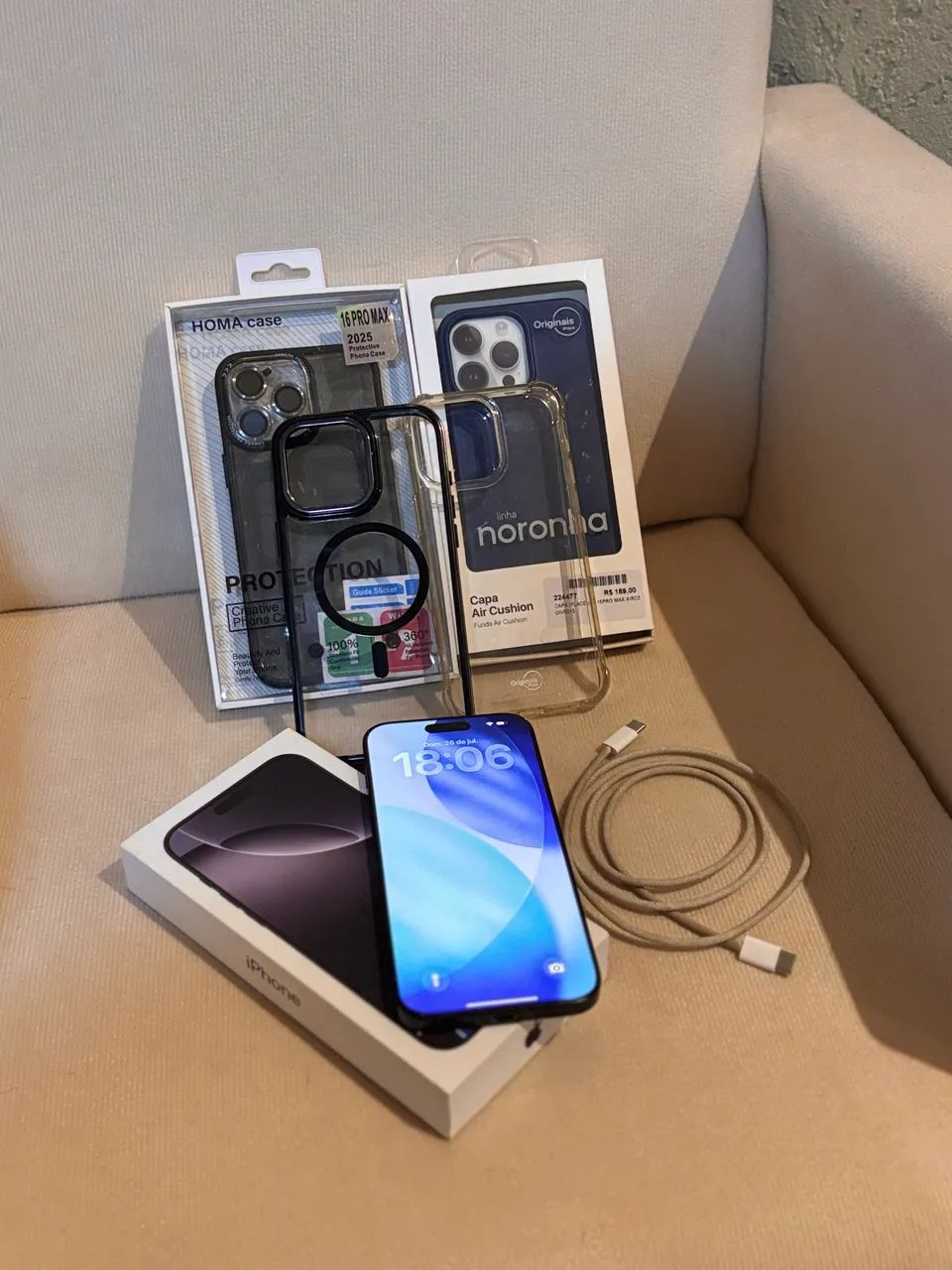 [VENDO] IPhone 16 Pro Max 256gb em até 10x sem juros  - Foto 3