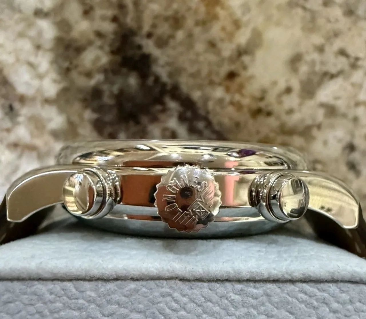 Longines Master Collection Chronograph L2.759.4.78.3 Completo Novíssimo  - Foto 5