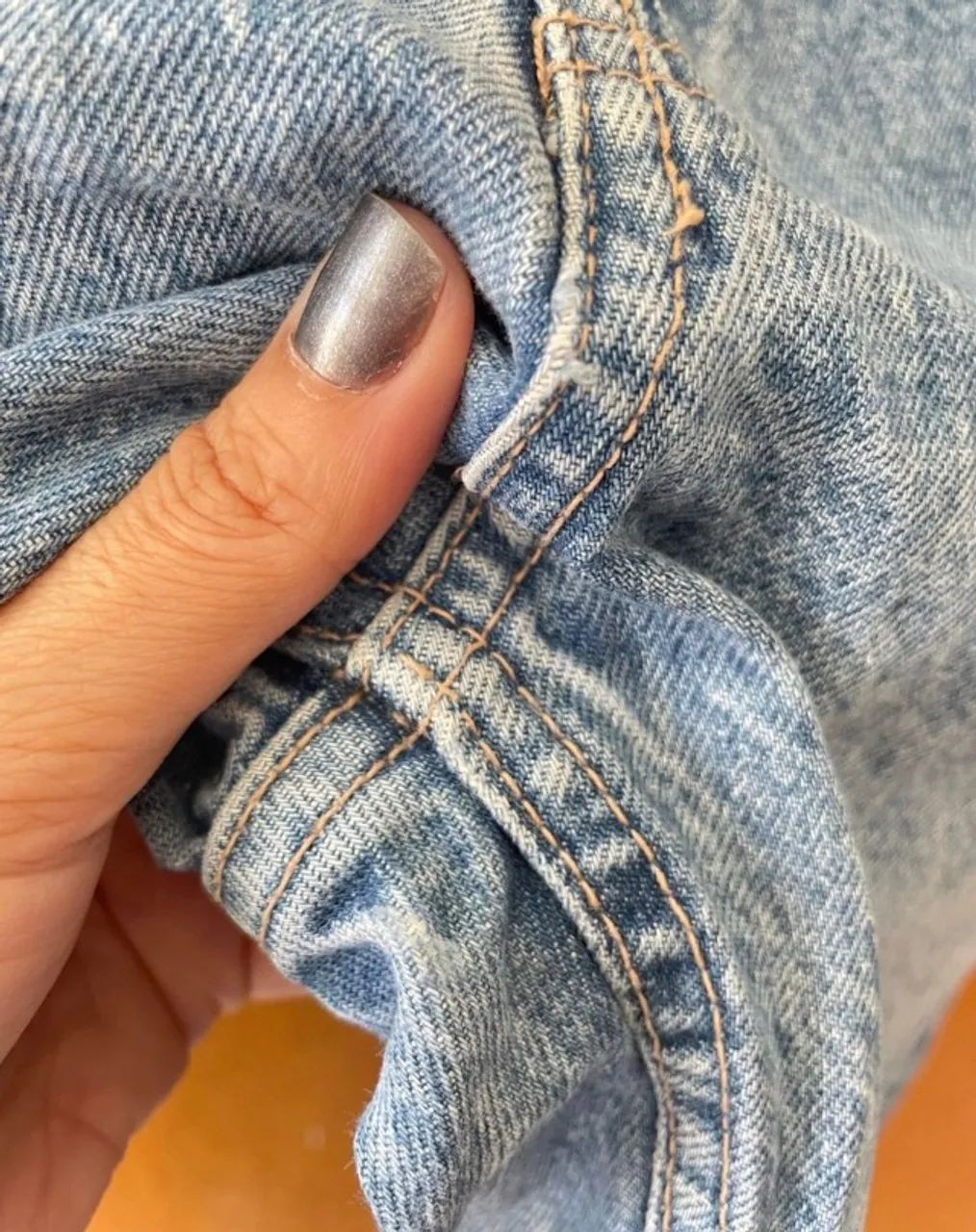 calça zara renda 34 - Foto 2