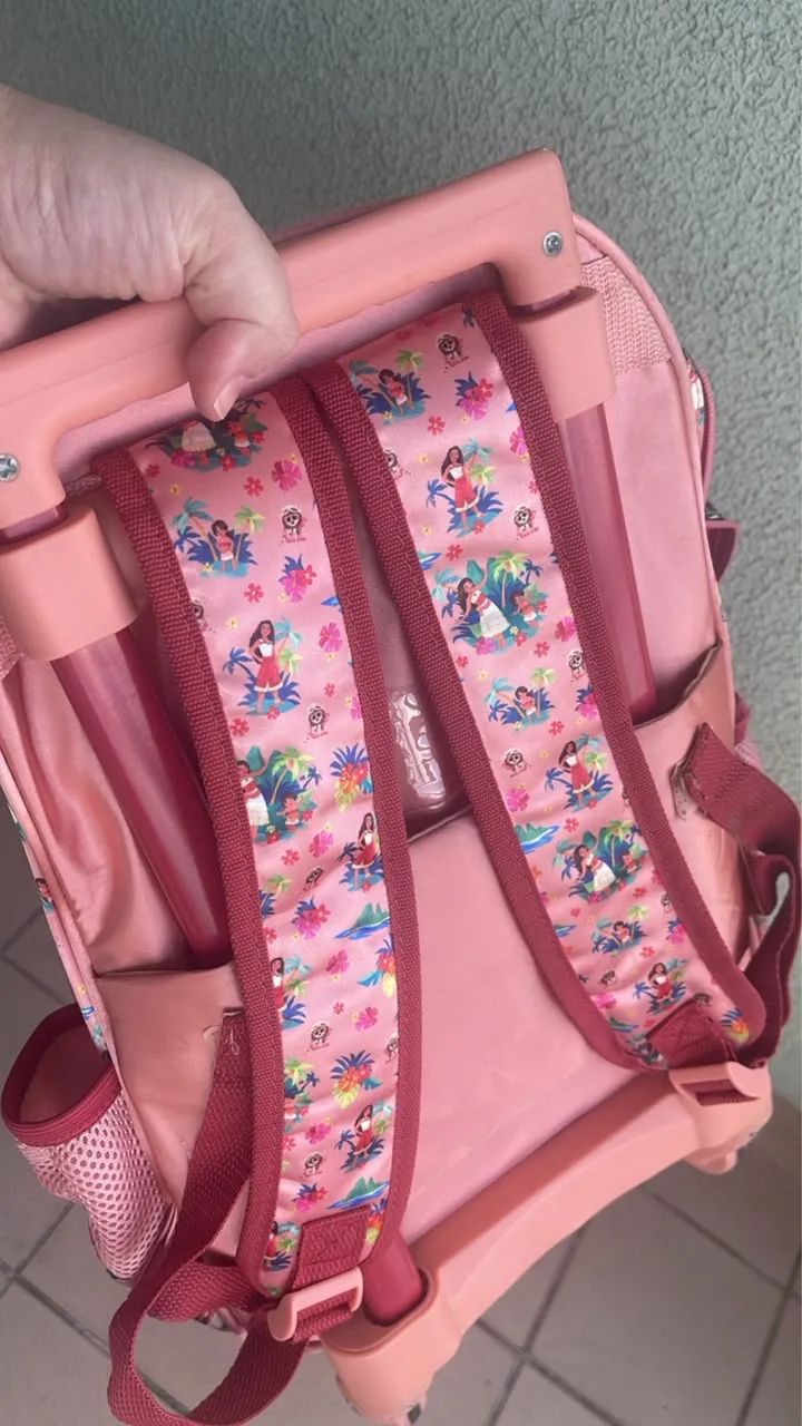 Mochila com lancheira Moana 2 baggagio - Foto 5